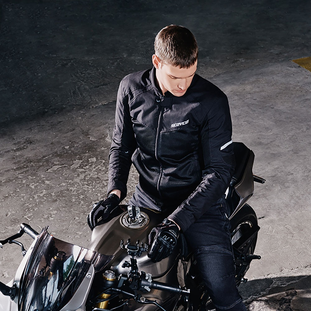 Summer mesh breathable off-road motorcycle riding jacket-JW118