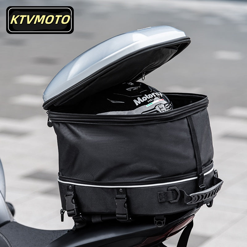 Waterproof Hard Shell Motorcycle Pillion Bag-B05