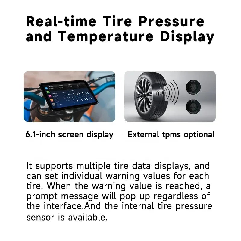 Motorcycle Recorder Dual Recording BSD 77G Millimeter Wave Radar-P09