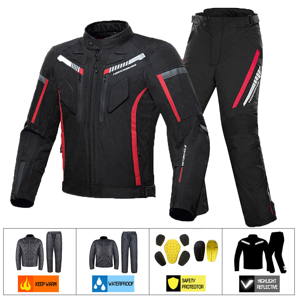 Off-road jacket with removable heated liner - J03