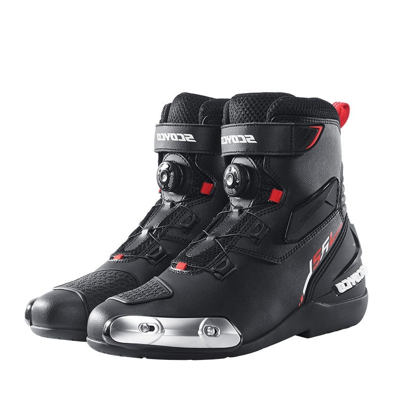 Waterproof Motorcycle Riding Boots Protective Shoes-K55