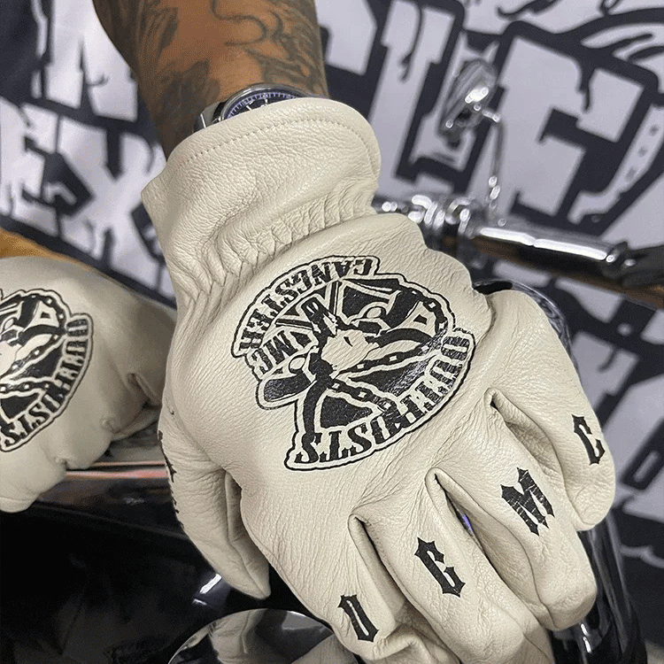 Harley Club Motorcycle Riders' Warm Riding Gloves-G44