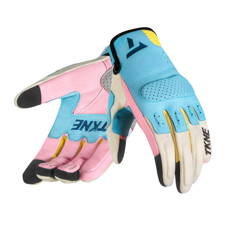 Retro Touchscreen Motorcycle Riding Gloves-G54