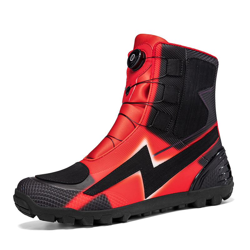 Anti-slip motorcycle riding shoes-K143