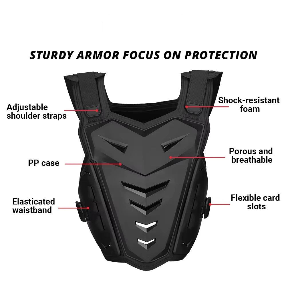 Breathable Cycling Armor Vest-F6