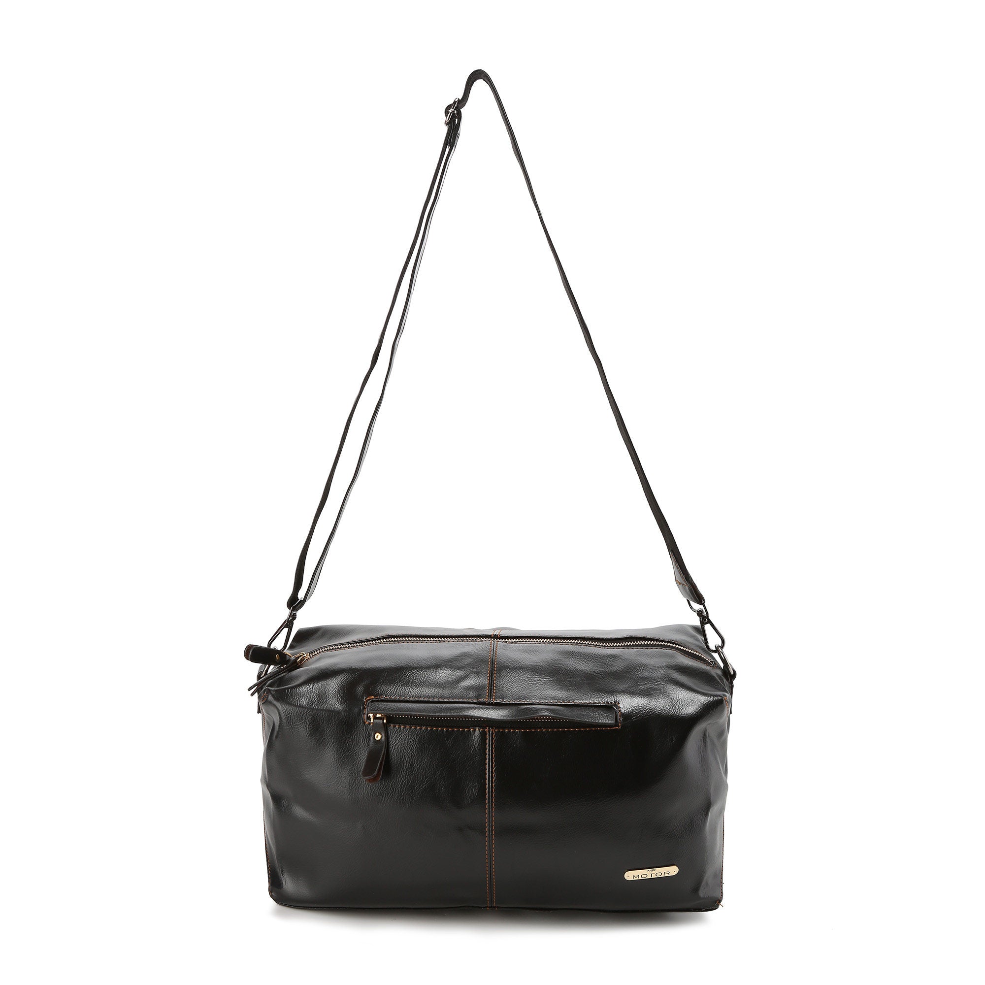 Retro motorcycle soft PU leather crossbody bag-B13