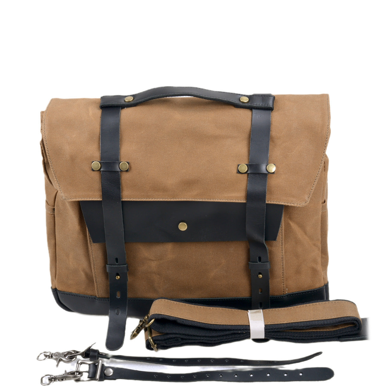 Retro Waterproof Motorcycle Backpack-B08