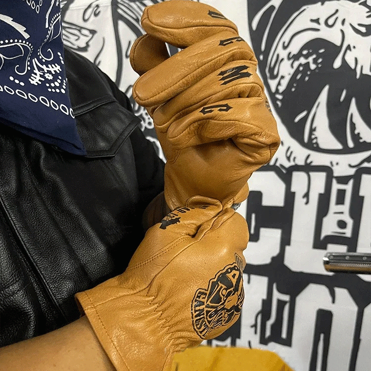 Harley Club Motorcycle Riders' Warm Riding Gloves-G44