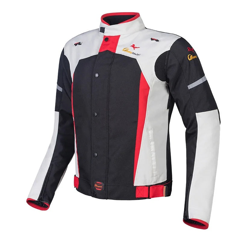 Waterproof and Impact-Resistant Motorcycle Riding Gear-J76