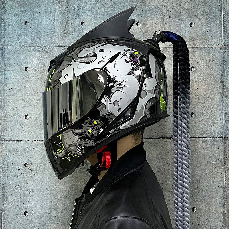 Dual-lens Bluetooth personalized helmet-I69