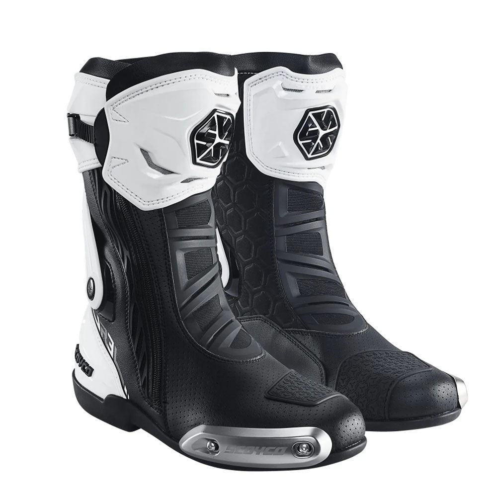 Professional motorcycle track safety shoes anti-slip and anti-fall-MR003