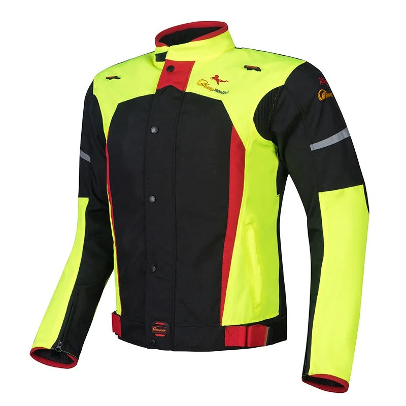 Waterproof and Impact-Resistant Motorcycle Riding Gear-J76