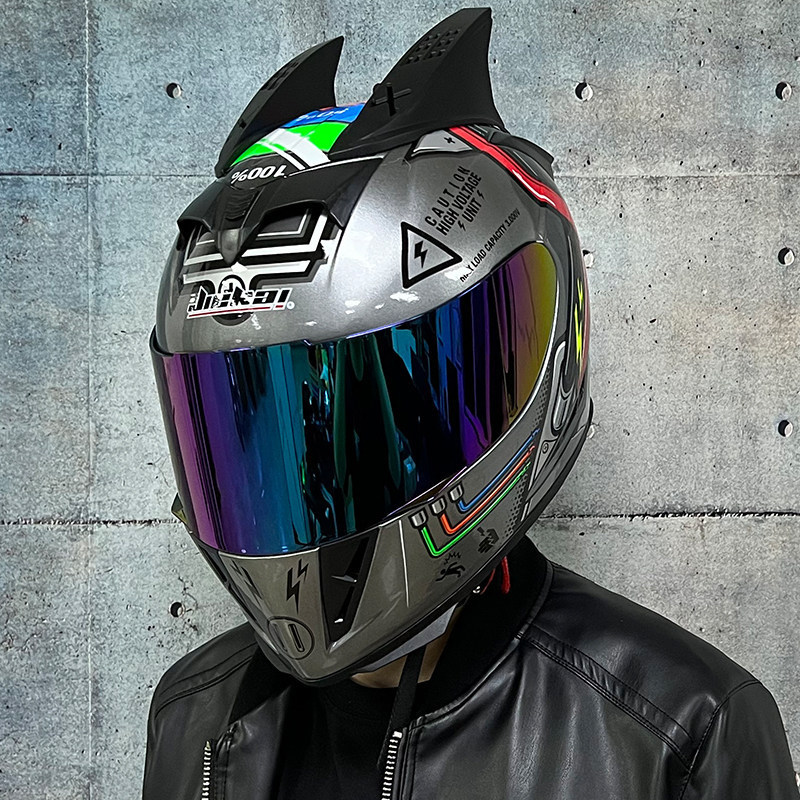 Dual-lens Bluetooth personalized helmet-I68