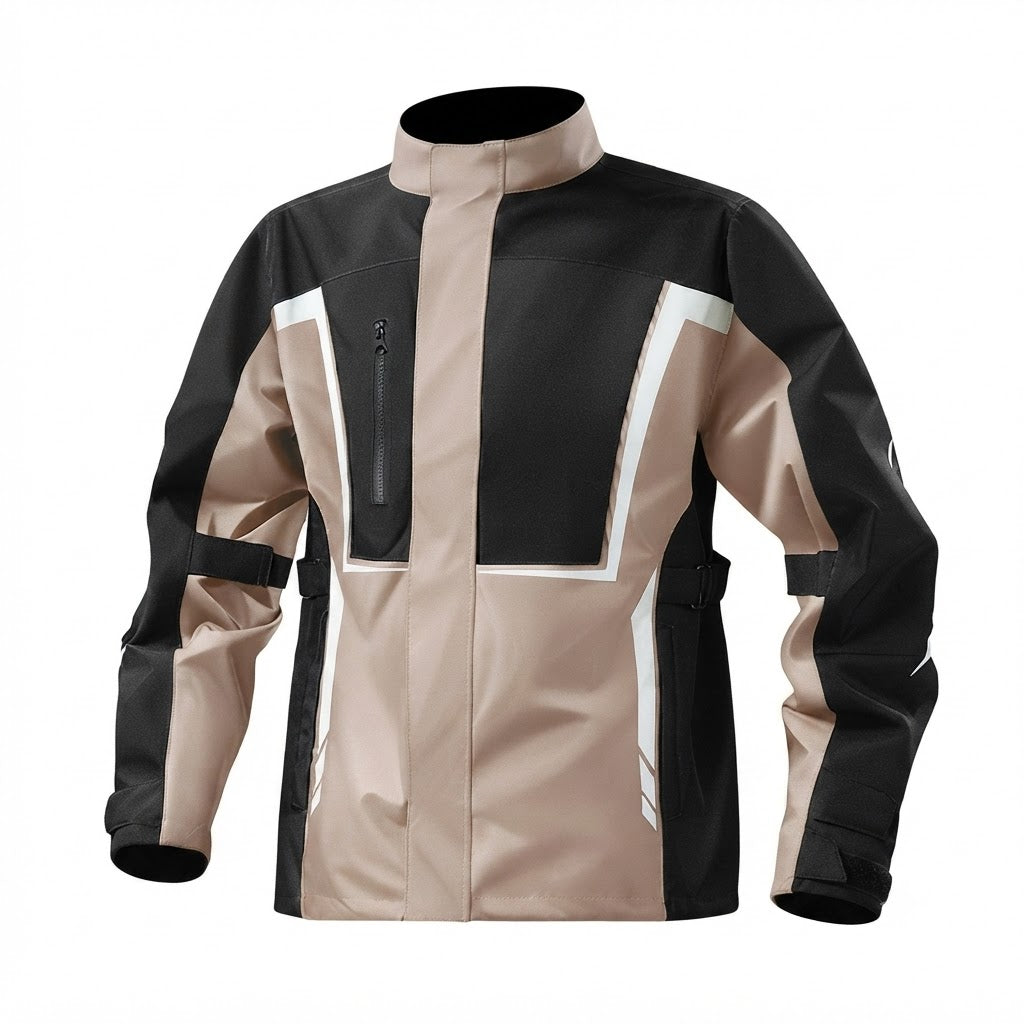 Two-piece reflective Oxford cloth motorcycle rain suit-C15