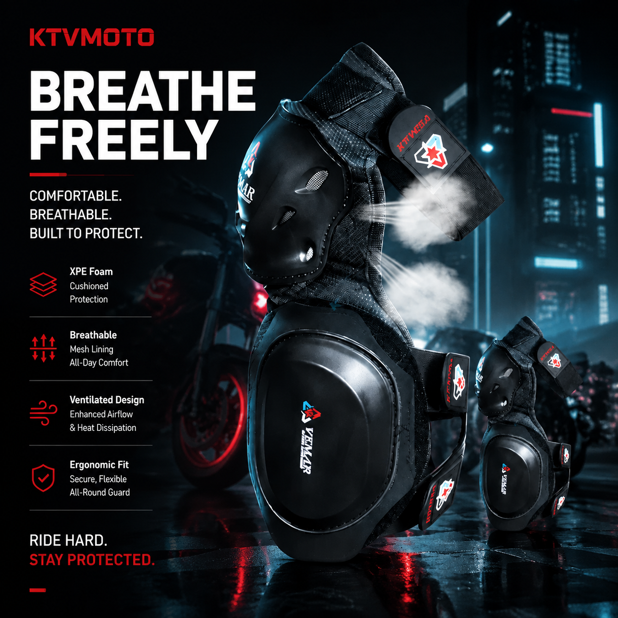 Motorcycle rider protective gear-Y54