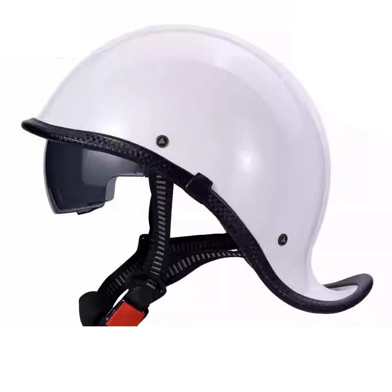Retro motorcycle half helmet-I131