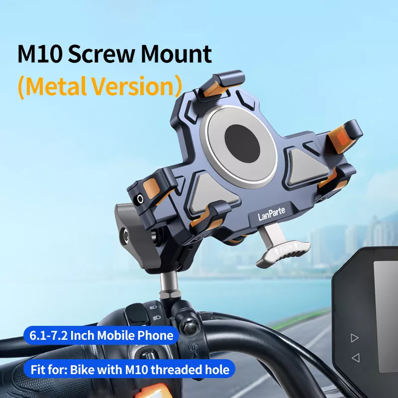 đ„Aluminum alloy double shock absorption mobile phone holder-M27