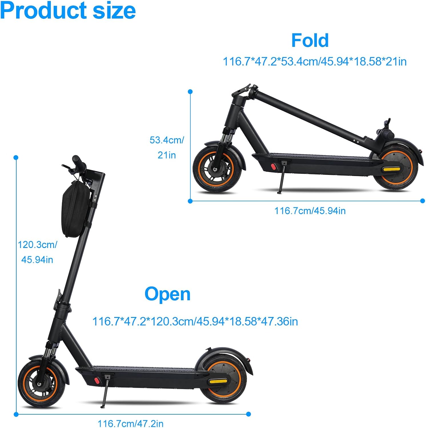 500W Foldable E Scooter - G30