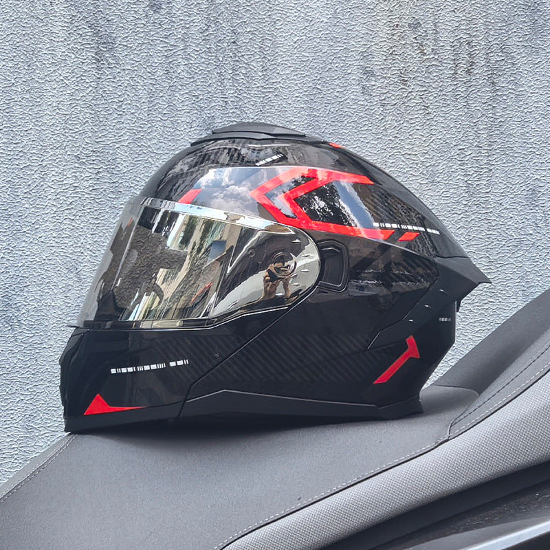 Motorcycle flip helmet-I198