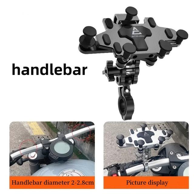 540° Adjustable Shock Absorption Motorcycle Bicycle Stand-H99