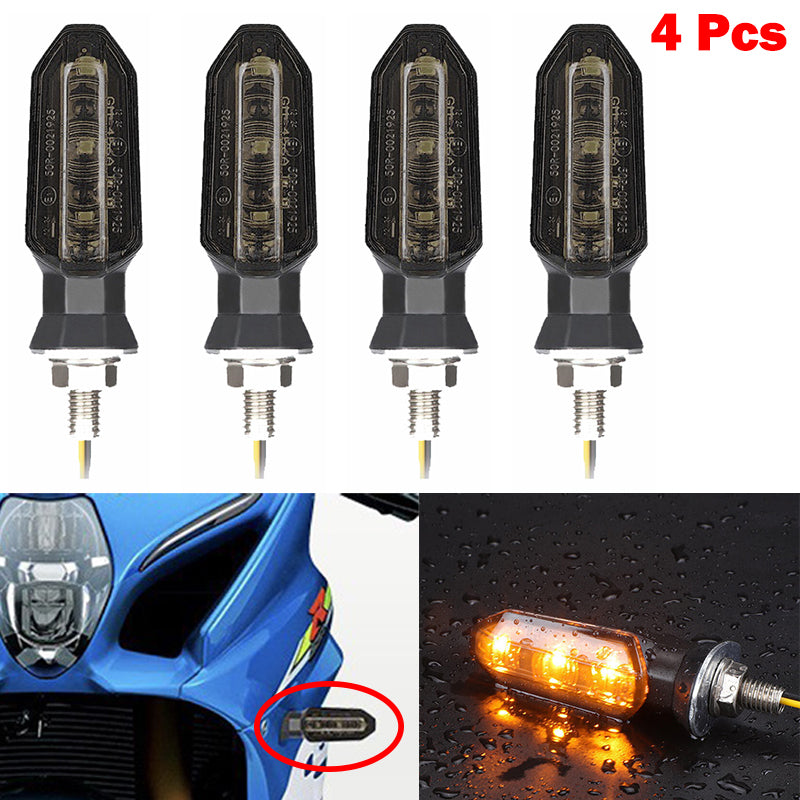 Universal 12V 8mm LED Motorcycle Turn Signal Light-D11