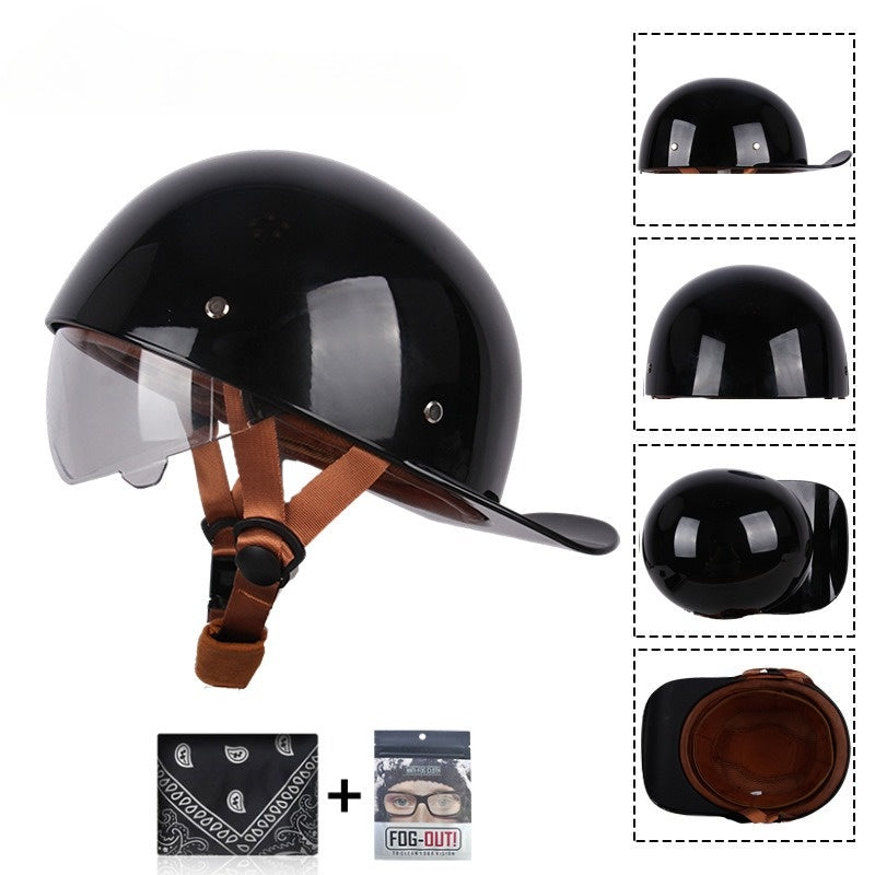 Baseball Motorcycle Helmet DOT Certification - I07