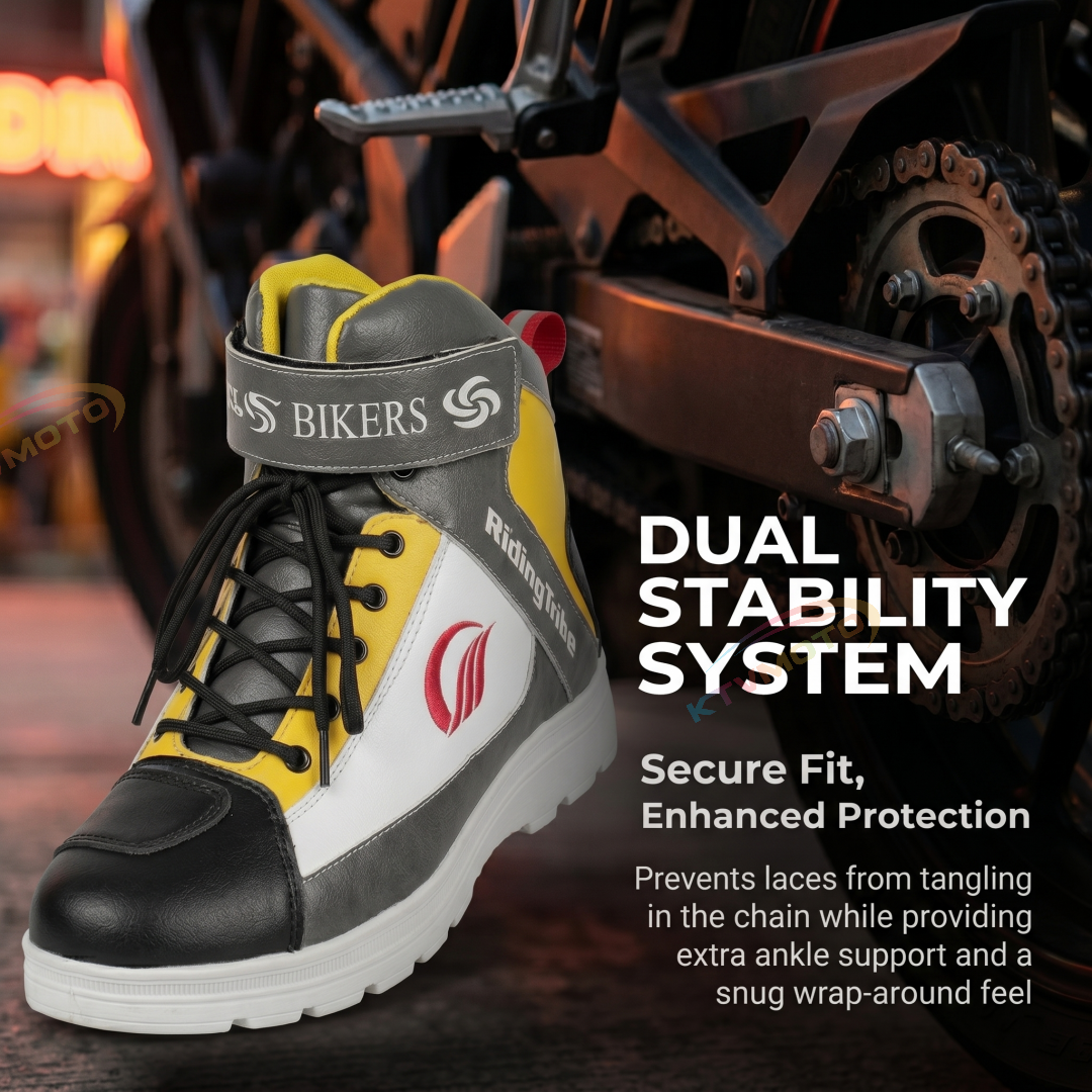 Durable and Breathable Off-Road Motorcycle Boots-K68