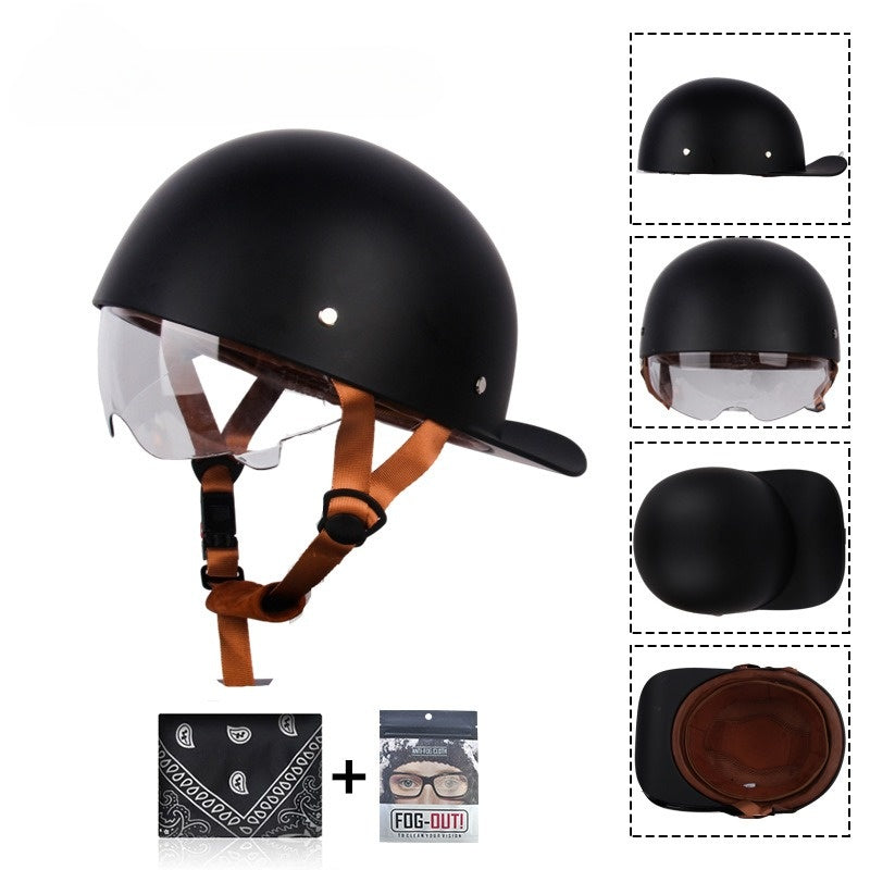 Baseball Motorcycle Helmet DOT Certification - I07
