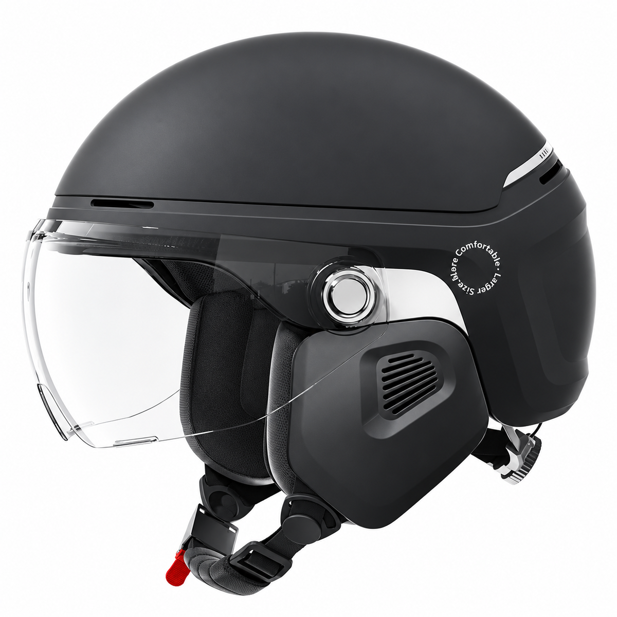 KTVMOTO Retro Half-Shell Motorcycle Helmet (Plus size)-I269