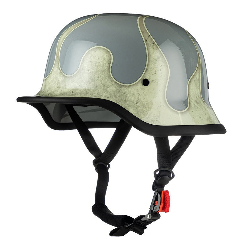 Retro Harley Cruiser Motorcycle Half Helmet-I142