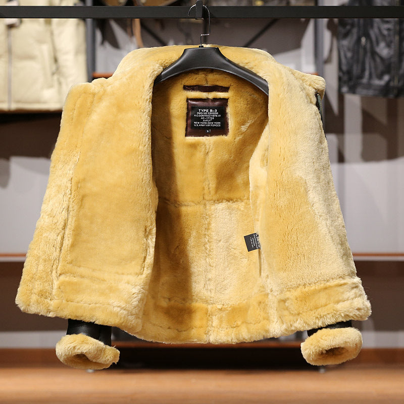 AVFLY General Patton Fur Flying Jacket-A11