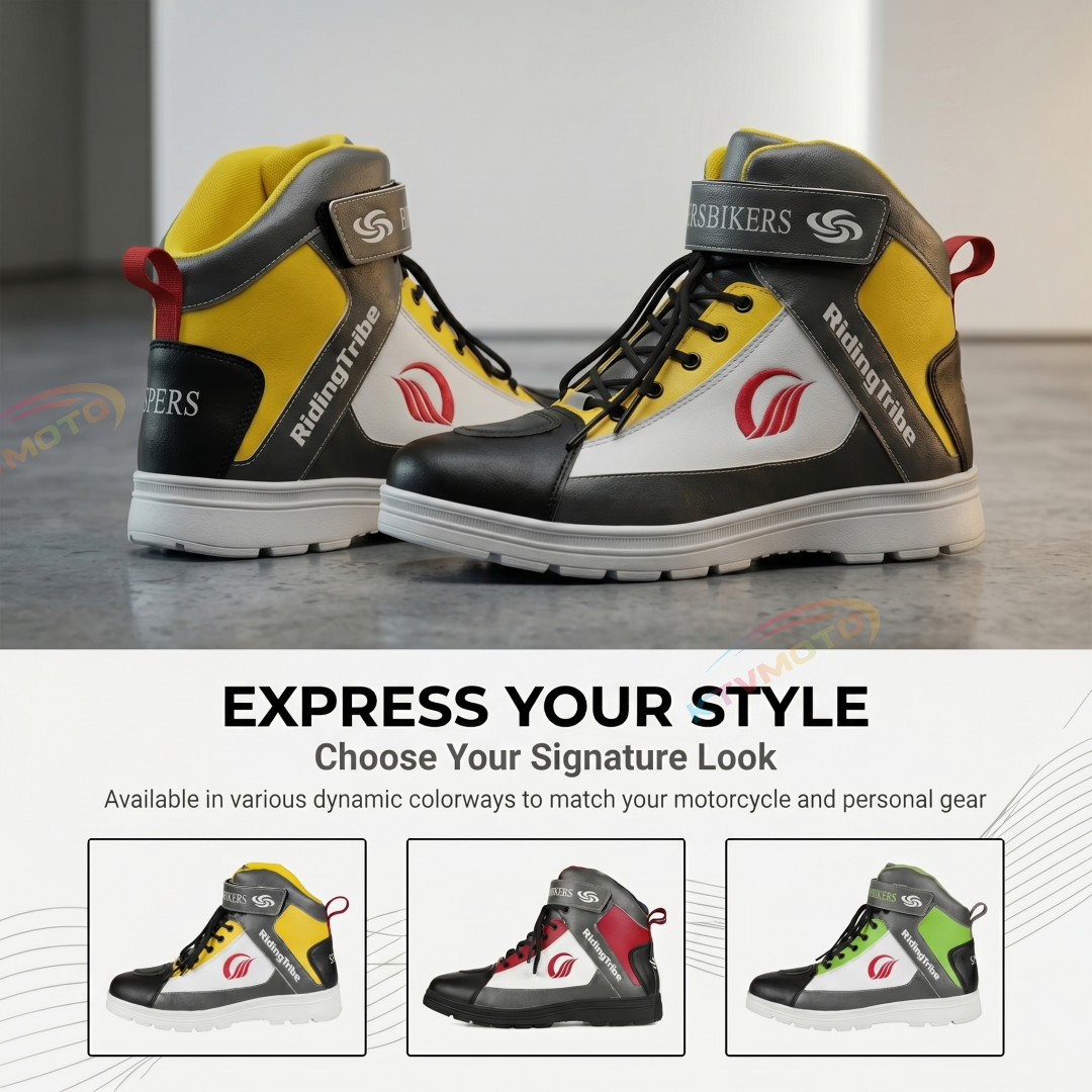 Durable and Breathable Off-Road Motorcycle Boots-K68