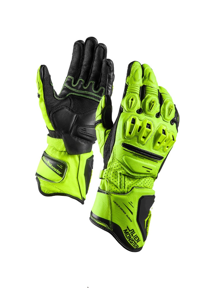 CE certified breathable leather gloves-G19