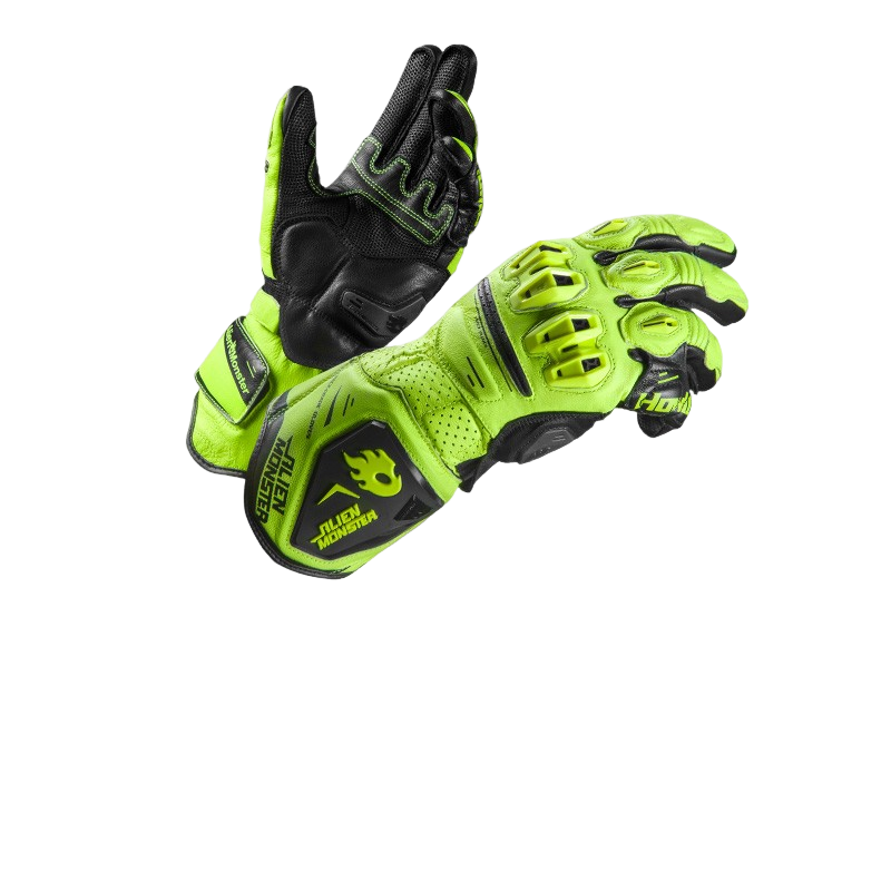CE2 Certified Track Racing Genuine Leather Shockproof Gloves - GT03