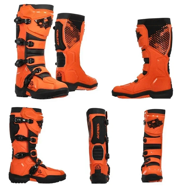 Off-road boots motorcycle motorcycle riding protective boots protective equipment-K02
