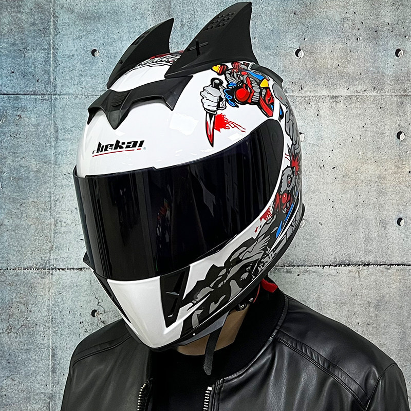 Dual-lens Bluetooth personalized helmet-I69