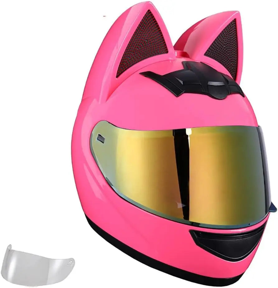 Fashion cat ear off-road helmet-i02