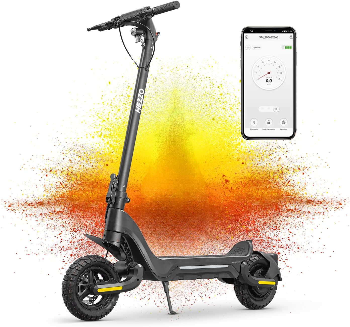 1600W Dual Motor Electric Scooter 48V-F5