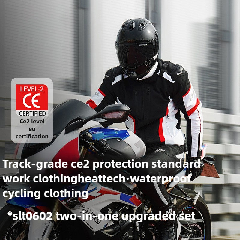 CE2 Certified Motorcycle Collision Protection Riding Suit - J13