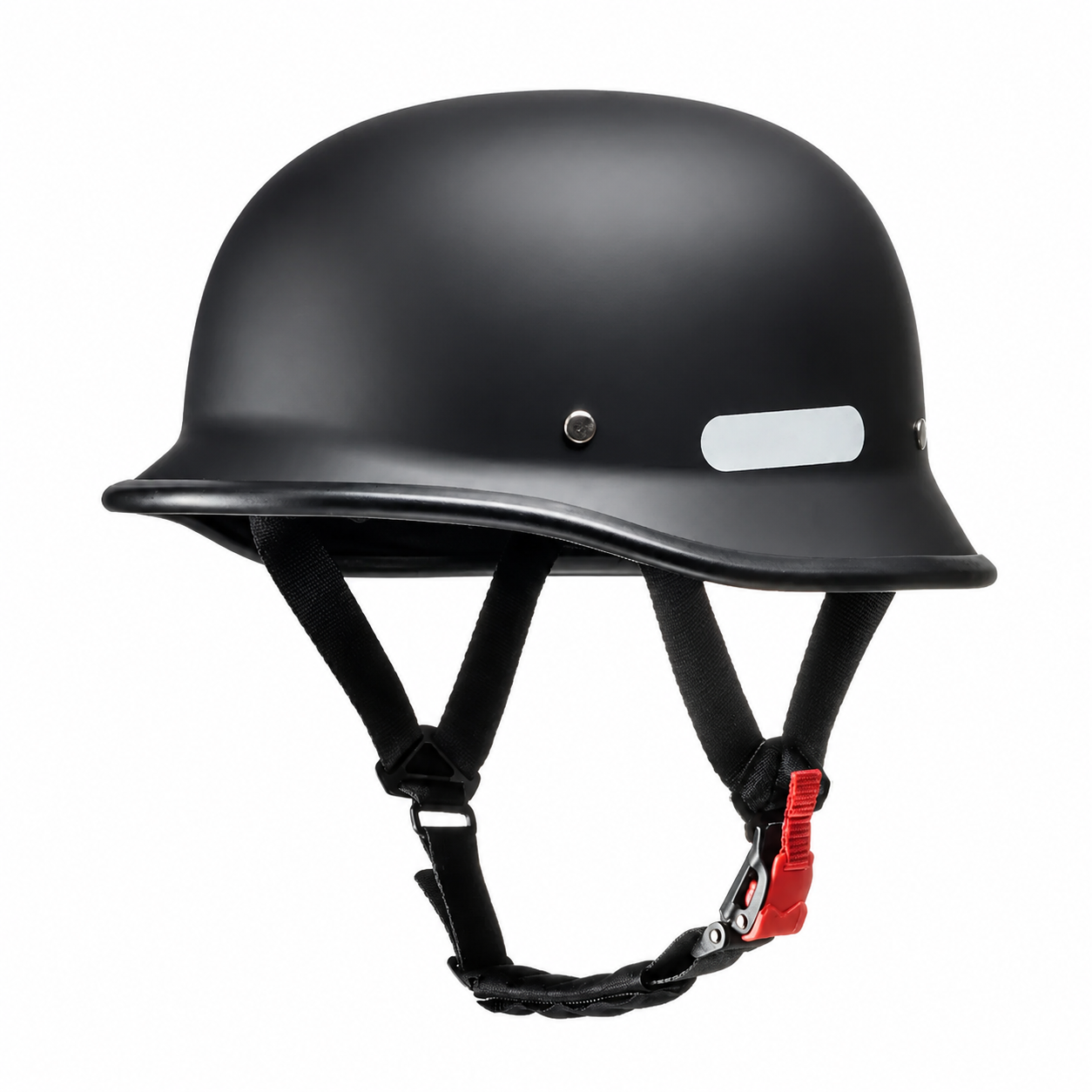 KTVMOTO Open Face Motorcycle Helmet with Goggles Classic Biker Helmet-I12