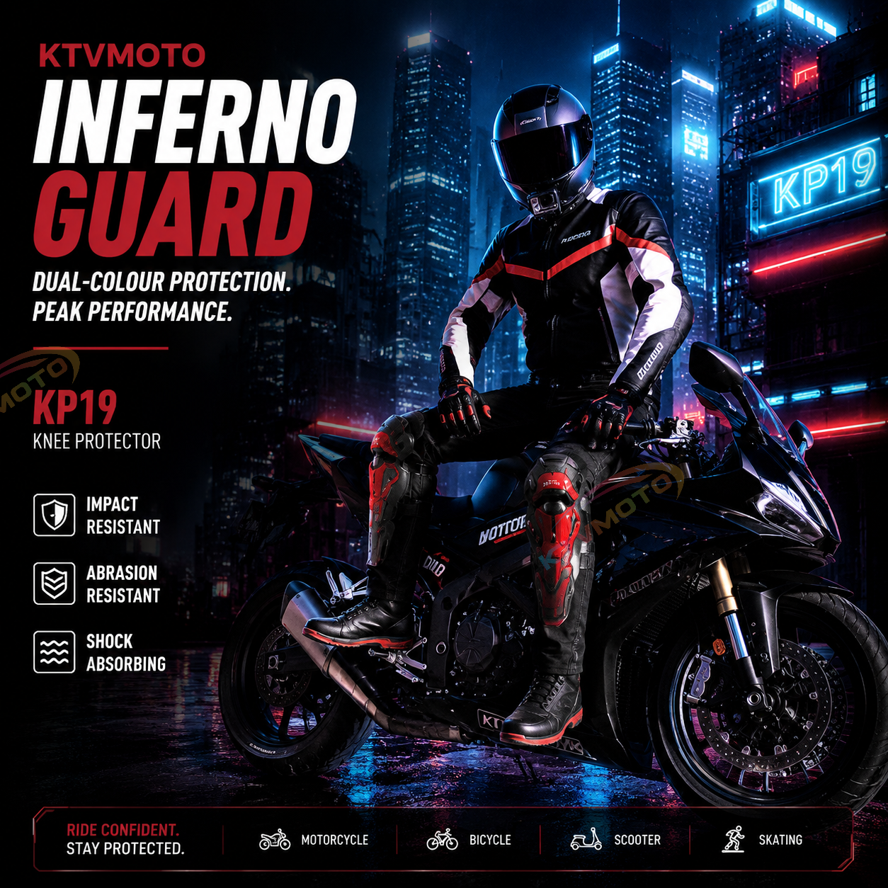 Motorcycle riding protective gear-Y40