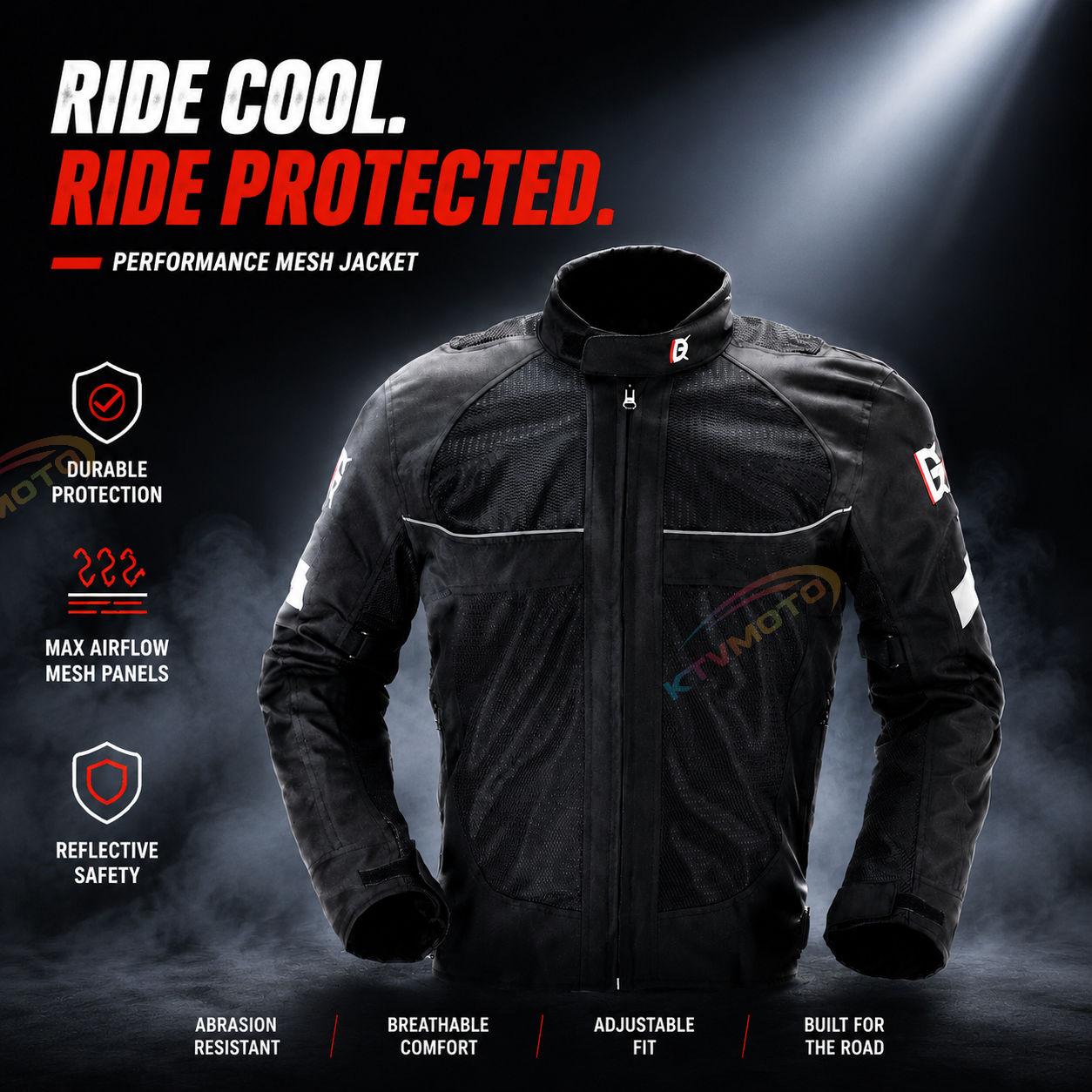 Off-road motorcycle riding jacket-J102