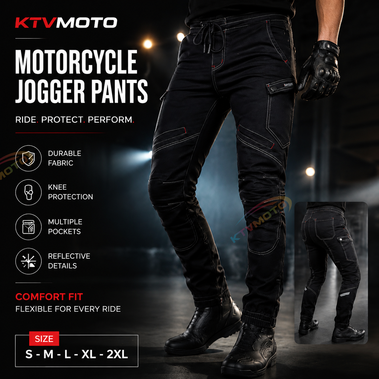 Motocross riding compression pants-J95