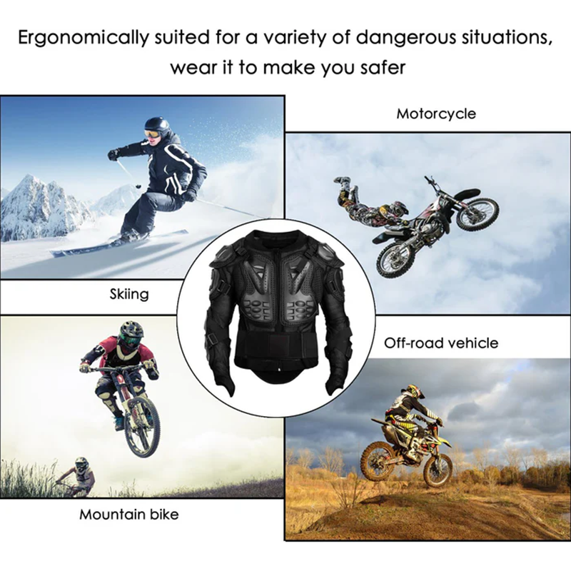Cycling and skiing extreme sports protective armor-F2