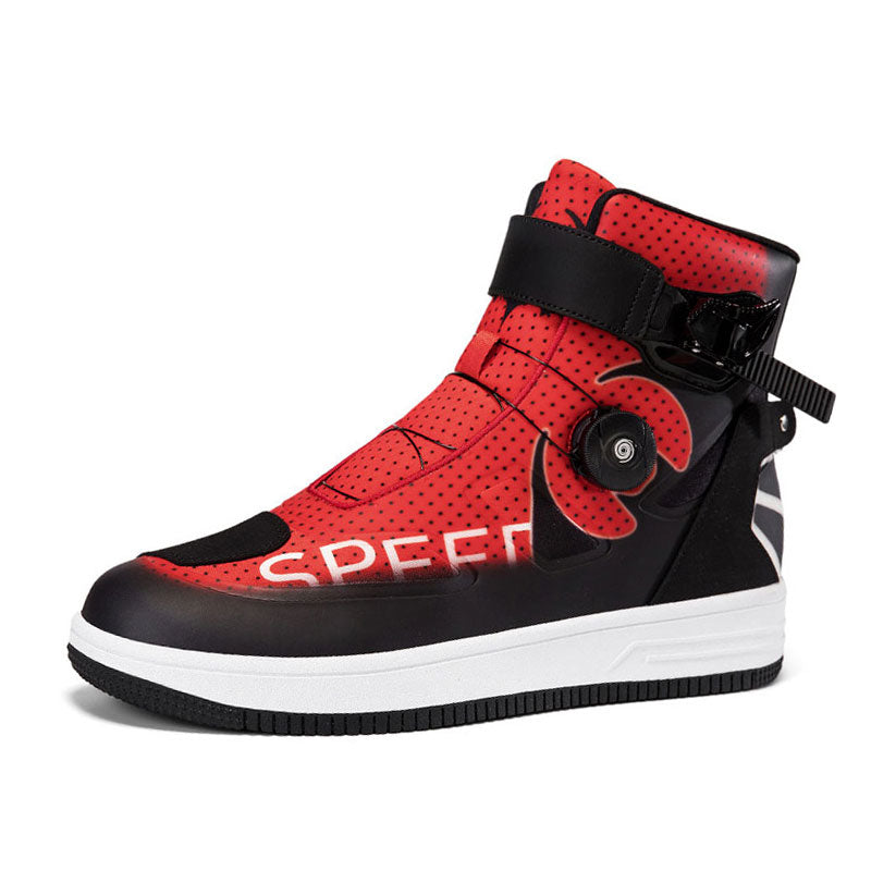 High-top motorcycle sneakers-K111