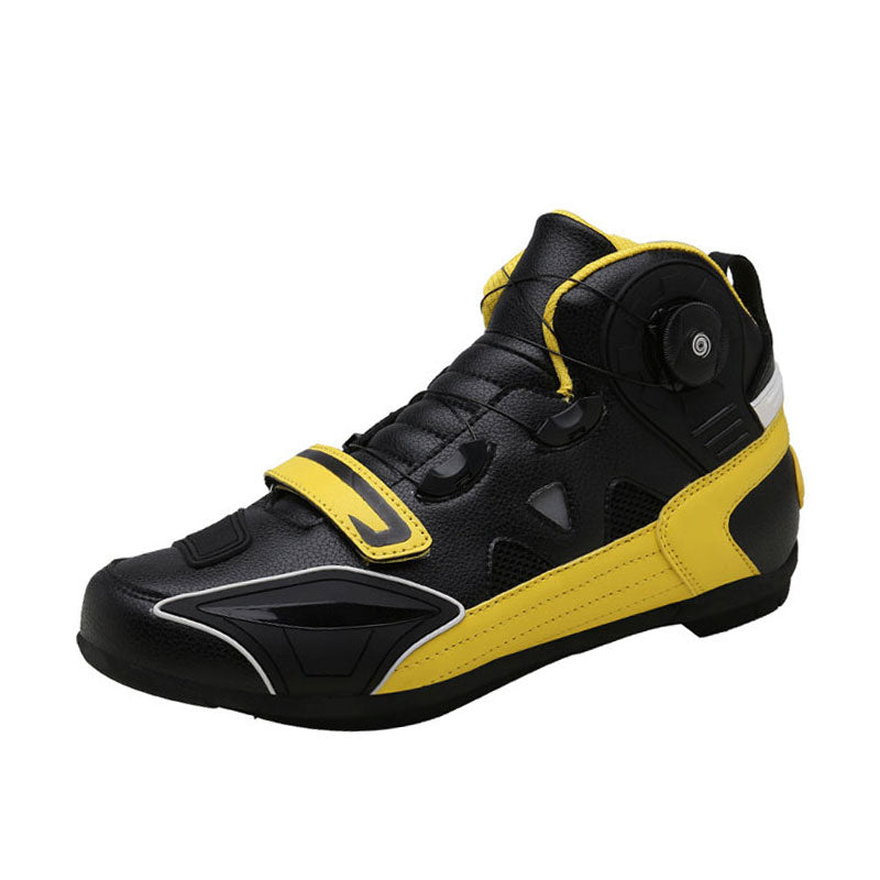 Stylish and distinctive motorcycle ankle boots-K144