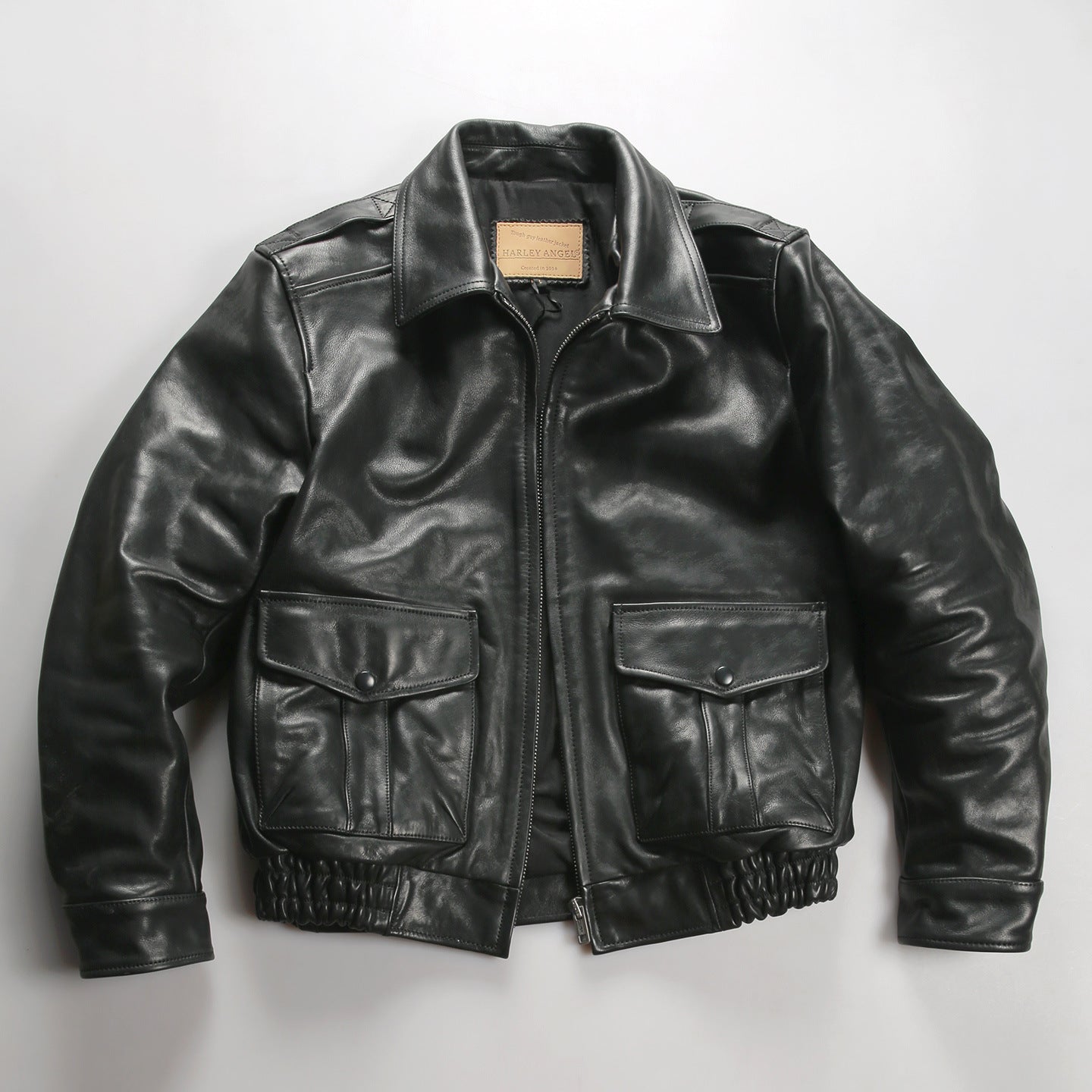 New Spring/Autumn Men's Short Casual Leather Jacke A2 - A54