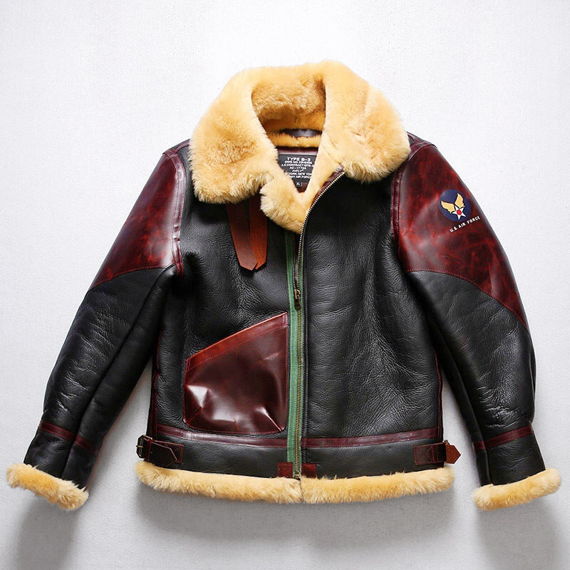 AVFLY General Patton Fur Flying Jacket-A11