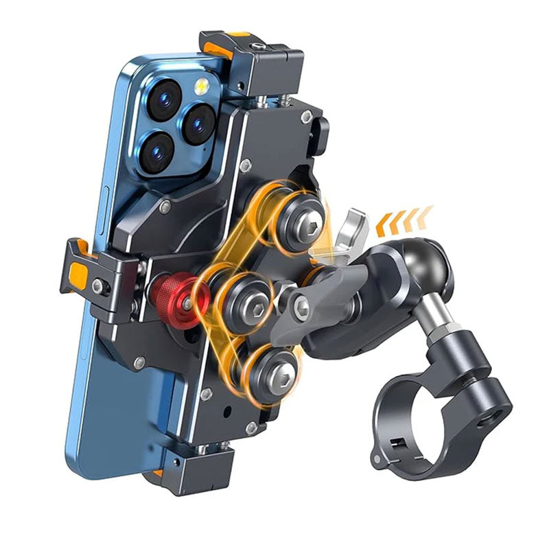 🔥Aluminum alloy double shock absorption mobile phone holder-M27
