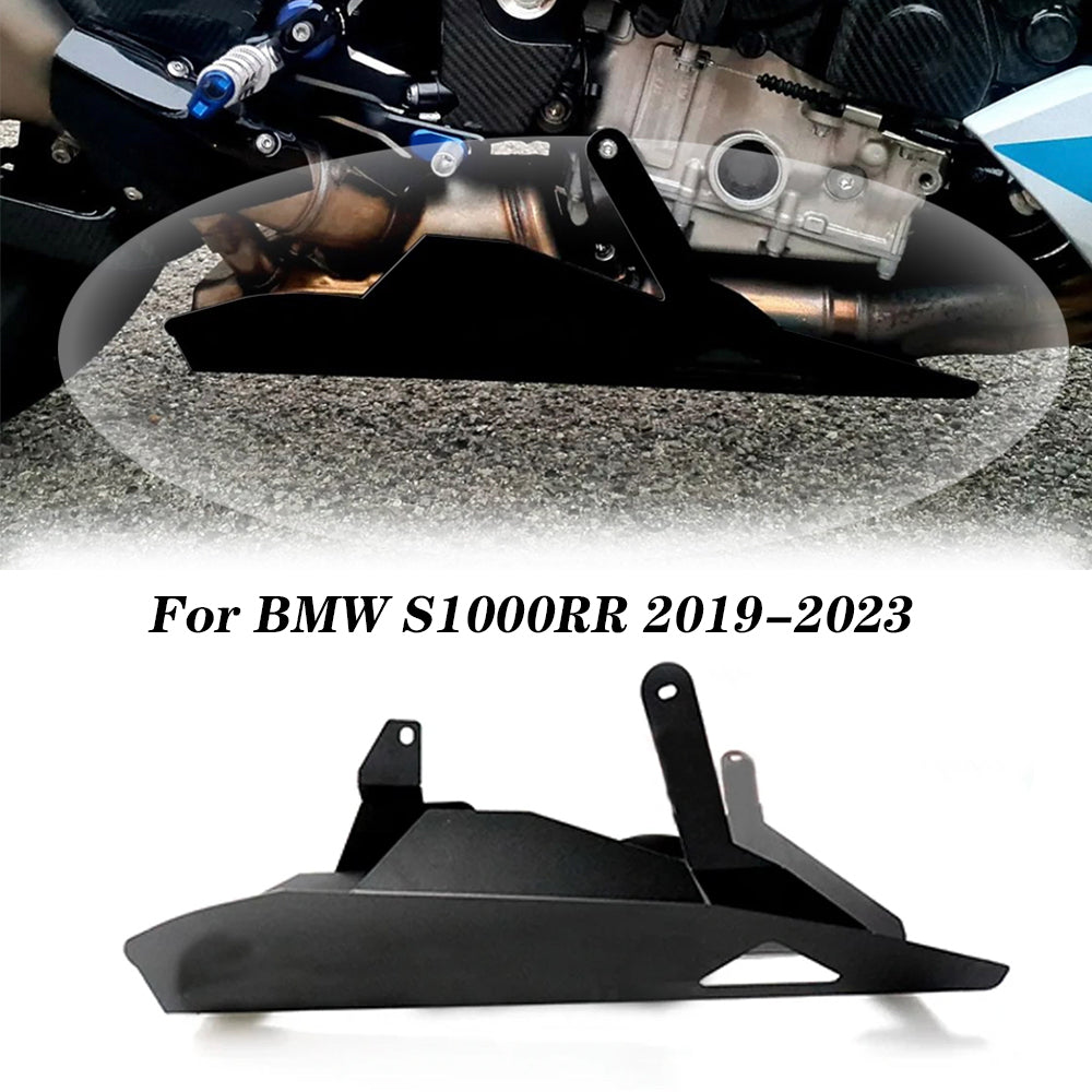 Motorcycle accessories suitable for BMW exhaust belly plate exhaust cover belly plate protection-Z04